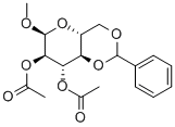 CAS#: 4141-45-1, Methyl 4,6-O-(Phenylmethylene)-alpha-D-Glucopyranoside Diacetate