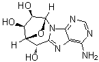 CAS#: 41432-67-1, (1R,11S,12R,13S,14R)-7-Amino-15-Oxa-2,4,6,9-Tetraazatetracyclo[10.2.1.0<Sup>2,10</Sup>.0<Sup>3,8</Sup>]Pentadeca-3,5,7,9-Tetraene-11,13,14-Triol