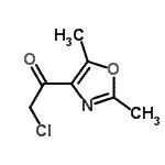 CAS#: 41444-36-4, 2-Chloro-1-(2,5-Dimethyl-1,3-Oxazol-4-Yl)Ethanone