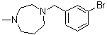 CAS#: 414885-80-6, 1-[(3-Bromophenyl)Methyl]Hexahydro-4-Methyl-1H-1,4-Diazepine