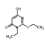 CAS#: 415714-24-8, 3-Ethyl-2-(Ethylsulfanyl)-6-Hydroxy-4(3H)-Pyrimidinone