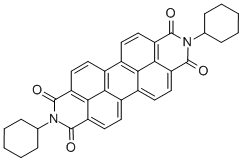 CAS 登录号：41572-86-5， 2,9-二(环己基)-蒽并[2,1,9-def:6,5,10-D'e'f']二异喹啉-1,3,8,10-四酮