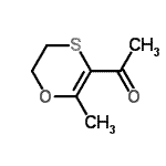 CAS#: 41633-45-8, 1-(2-Methyl-5,6-Dihydro-1,4-Oxathiin-3-Yl)Ethanone