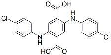 CAS 登录号:41680-76-6, 2,5-二(4-氯苯基氨基)对苯二甲酸