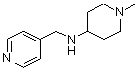CAS 登录号：416868-54-7， 1-甲基-N-(4-吡啶基甲基)-4-哌啶胺