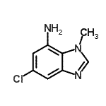 CAS#: 41687-14-3, 5-Chloro-1-Methyl-1H-Benzimidazol-7-Amine