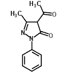 CAS#: 4173-74-4, 4-Acetyl-5-Methyl-2-Phenyl-2,4-Dihydro-3H-Pyrazol-3-One