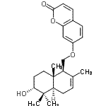 CAS#: 41743-46-8, 7-{[(1S,4aR,6R,8aS)-6-Hydroxy-2,5,5,8A-Tetramethyl-1,4,4A,5,6,7,8,8A-Octahydro-1-Naphthalenyl]Methoxy}-2H-Chromen-2-One