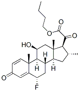 CAS#: 41767-29-7, Butyl 6alpha-Fluoro-11beta-Hydroxy-16alpha-Methyl-3,20-Dioxopregna-1,4-Dien-21-Oate