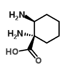 CAS#: 417702-46-6, (1S,2S)-1,2-Diaminocyclohexanecarboxylic acid