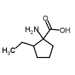 CAS#: 417702-47-7, 1-Amino-2-Ethylcyclopentanecarboxylic Acid