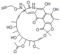CAS#: 41776-64-1, 3-[(2-Propynyl)Oxyiminomethyl]Rifamycin SV