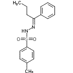 CAS 登录号：41780-81-8， 4-甲基-N'-[(1E)-1-苯基丁亚基]苯磺酰肼