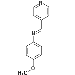 CAS#: 41855-74-7, (E)-N-(4-Methoxyphenyl)-1-(4-Pyridinyl)Methanimine