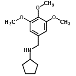 CAS#: 418778-32-2, N-(3,4,5-Trimethoxybenzyl)Cyclopentanamine