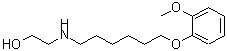 CAS#: 418780-13-9, 2-{[6-(2-Methoxyphenoxy)Hexyl]Amino}Ethanol