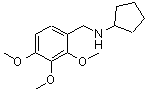 CAS#: 418788-93-9, N-(2,3,4-Trimethoxybenzyl)Cyclopentanamine