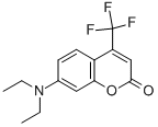 CAS 登录号：41934-47-8， 7-二乙基氨基-4-(三氟甲基)香豆素