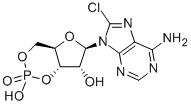 CAS#: 41941-56-4, 8-Chloroadenosine-3',5'-O-Monophosphate