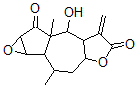CAS#: 41945-41-9, 1a,1b,2,3,3a,6,6a,7,7a,8alpha-Decahydro-7-Hydroxy-2,7alpha-Dimethyl-6-Methyleneoxireno[1,2]Azuleno[6,5-b]Furan-5,8-Dione