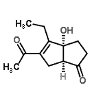 CAS#: 419534-10-4, (3aR,6aS)-5-Acetyl-4-Ethyl-3A-Hydroxy-3,3A,6,6A-Tetrahydro-1(2H)-Pentalenone