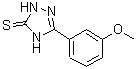CAS#: 419540-45-7, 5-(3-Methoxyphenyl)-2,4-Dihydro-3H-1,2,4-Triazole-3-Thione