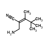 CAS#: 42009-35-8, (2E)-2-(Aminomethyl)-3,4,4-Trimethyl-2-Pentenenitrile