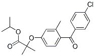 CAS#: 42019-35-2, 2-[4-(4-Chlorobenzoyl)-3-Methylphenoxy]-2-Methylpropanoic Acid Isopropyl Ester