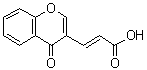 CAS 登录号：42059-58-5， (2E)-3-(4-氧代-4H-苯并吡喃-3-基)丙烯酸