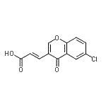CAS#: 42059-70-1, (2E)-3-(6-Chloro-4-Oxo-4H-Chromen-3-Yl)Acrylic Acid