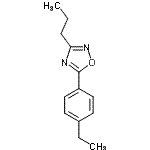 CAS 登录号：420810-92-0， 5-(4-乙基苯基)-3-丙基-1,2,4-恶二唑