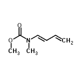CAS 登录号：420838-54-6， 甲基(1E)-1,3-丁二烯-1-基(甲基)氨基甲酸酯