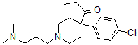 CAS#: 42137-91-7, 4-Propionyl-4-(4-chlorophenyl)-1-(3-dimethylaminopropyl)piperidine