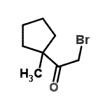 CAS#: 42253-38-3, 2-Bromo-1-(1-Methylcyclopentyl)Ethanone