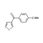 CAS#: 42296-08-2, 4-(3-Thienylcarbonyl)Benzonitrile