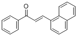 CAS 登录号：42299-49-0， 苯基[2-(1-萘基)乙烯基]甲酮