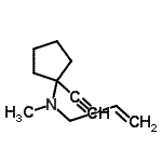 CAS#: 423162-85-0, N-Allyl-1-Ethynyl-N-Methylcyclopentanamine