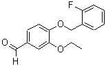 CAS#: 423724-00-9, 3-Ethoxy-4-[(2-Fluorobenzyl)Oxy]Benzaldehyde
