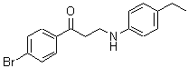 CAS#: 423735-02-8, 1-(4-Bromophenyl)-3-[(4-Ethylphenyl)Amino]-1-Propanone