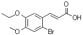 CAS#: 423747-21-1, (2E)-3-(2-Bromo-5-Ethoxy-4-Methoxyphenyl)Acrylic Acid