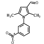 CAS#: 423753-42-8, 2,5-Dimethyl-1-(3-Nitrophenyl)-1H-Pyrrole-3-Carbaldehyde