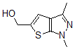 CAS 登录号：423769-75-9， 1,3-二甲基-1H-噻吩并[2,3-c]吡唑-5-甲醇
