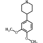 CAS#: 42434-76-4, 4-(3,4-Dimethoxyphenyl)Piperidine