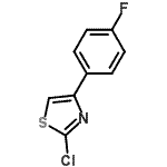 CAS#: 42445-38-5, 2-Chloro-4-(4-Fluorophenyl)-1,3-Thiazole