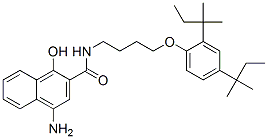 CAS#: 42481-11-8, 4-Amino-N-[4-[2,4-Bis(1,1-Dimethylpropyl)Phenoxy]Butyl]-1-Hydroxy-2-Naphthalenecarboxamide