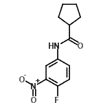 CAS#: 424811-75-6, N-(4-Fluoro-3-Nitrophenyl)Cyclopentanecarboxamide