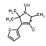 CAS#: 424812-68-0, 4-(2-Furyl)-2,5,5-Trimethyl-2,5-Dihydro-1H-Imidazol-1-Ol 3-Oxide