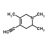 CAS#: 42491-41-8, 4-Ethynyl-1,2,5-Trimethyl-1,2,3,6-Tetrahydropyridine