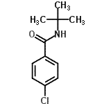 CAS#: 42498-40-8, 4-Chloro-N-(2-Methyl-2-Propanyl)Benzamide