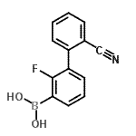 CAS#: 425378-90-1, (2'-Cyano-2-Fluoro-3-Biphenylyl)Boronic Acid